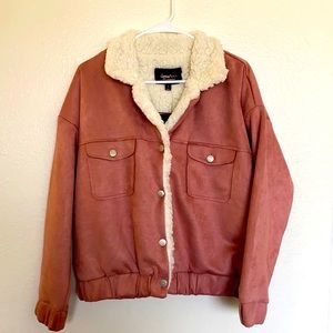 Sweet Rain Teddy Jacket